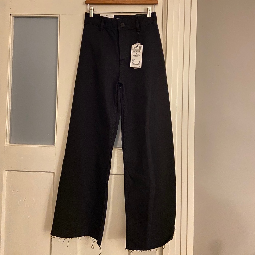 Zara Marine Straight Pants